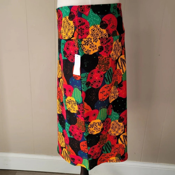 Cassie LuLaRoe Skirt New With Tags Size XL - Picture 2 of 4
